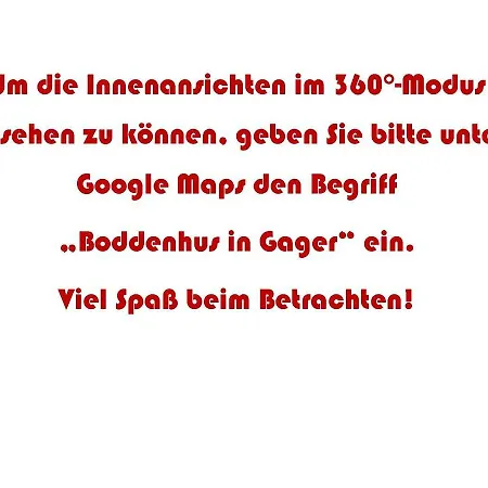 Boddenhus 9 Gager